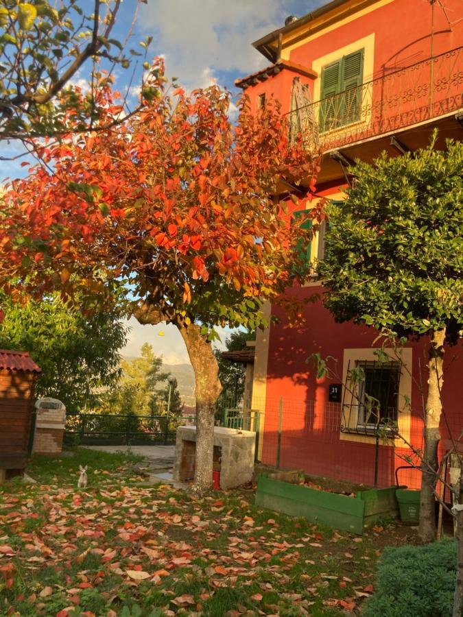 Вилла La Casa Rossa Arcola Con Vista Экстерьер фото