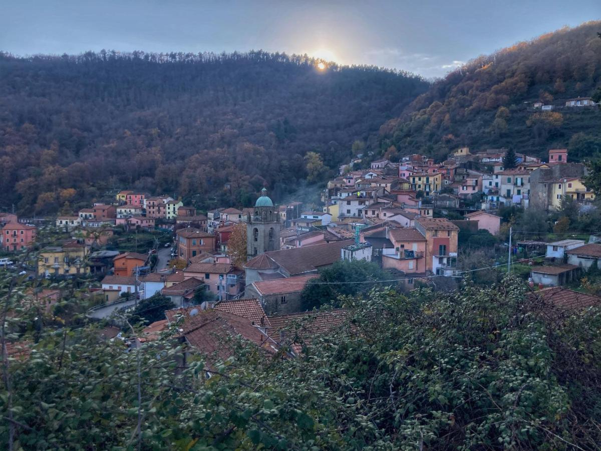 Вилла La Casa Rossa Arcola Con Vista Экстерьер фото