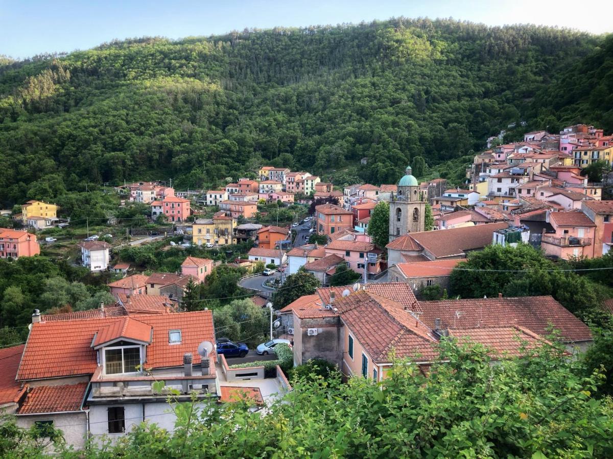 Вилла La Casa Rossa Arcola Con Vista Экстерьер фото