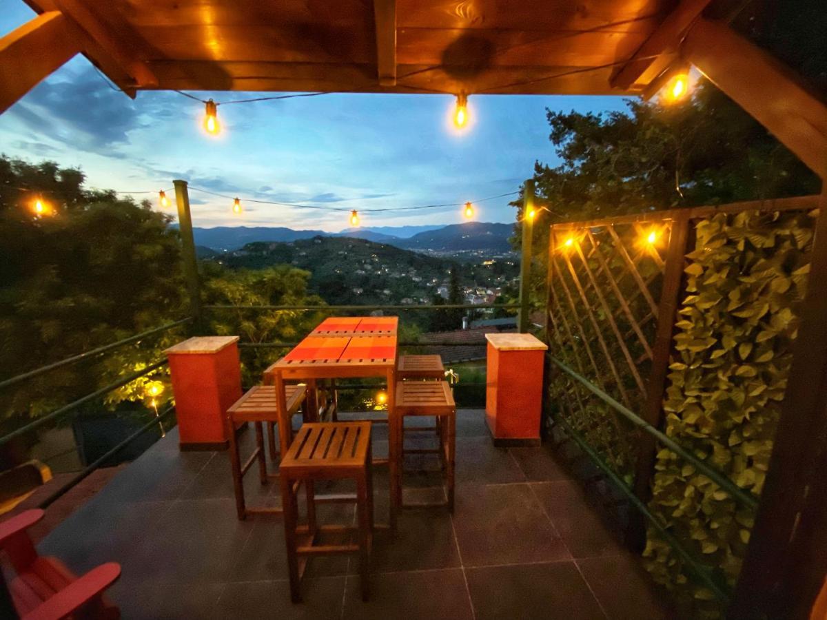 Вилла La Casa Rossa Arcola Con Vista Экстерьер фото